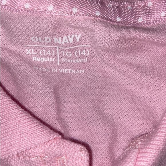 NWT Pink Girls Polo Uniform XL 14 - Picture 3 of 3